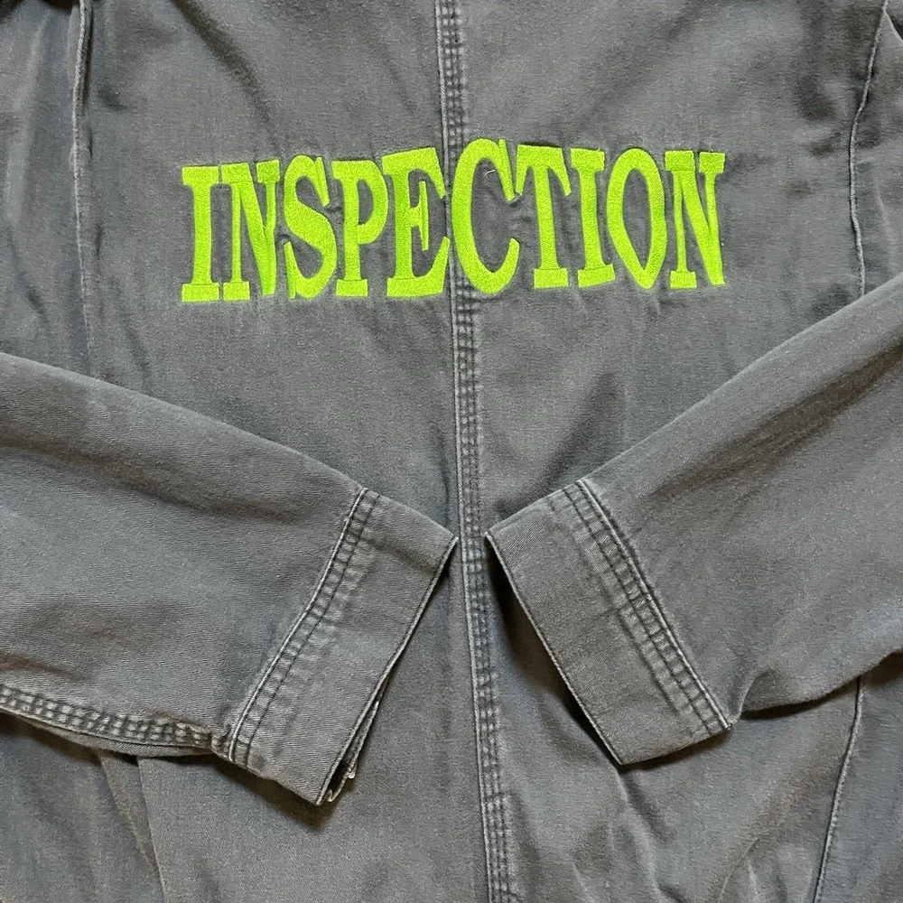 Lapco FR Coveralls Mens XL Blue Flame Resistant Mechanic Workwear Oil Rig Read *